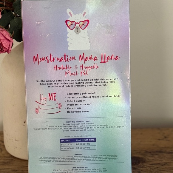 Mama Llama Heatable and Huggable Plush Pal - Picture 2 of 5